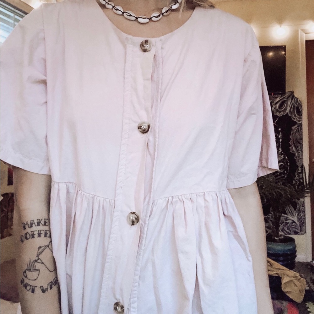 light pink Long Shirt